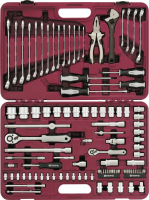 Thorvik UTS0101 Набор инструмента универсальный 1/4", 1/2"DR, 101 предмет