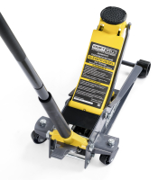 KraftWell ELEVATO H3.5FL Домкрат профессиональный низкопрофильный, с педалью г/п 3,5 т.