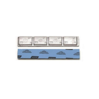 Самоклеющиеся балансировочные грузики CLIPPER 0065 (25шт) 4*25г