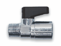 ASTUROMEC ВЕНТИЛЬ A311/2 мини конический шаровый M1/4"- F1/8"