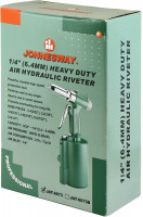 Jonnesway JAT-6673 Заклепочник гидропневматический композитный, 2.4 - 6.4 мм