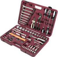 Thorvik UTS0077 Набор инструмента универсальный 1/4", 1/2"DR, 77 предметов
