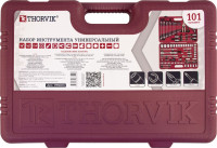 Thorvik UTS0101 Набор инструмента универсальный 1/4", 1/2"DR, 101 предмет