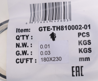 Ремкомплект для домкрата GTE-TH810002 (01) прокладки и уплотнения GTE