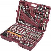Thorvik UTS0128 Набор инструмента универсальный 1/4", 1/2"DR, 128 предметов