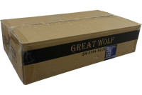 Инструментальная тележка GW-ST4A Great Wolf 3 полки, с перфорацией на боковых панелях, с боковым модулем для инструмента синяя
