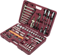 Thorvik UTS0077MP Набор инструмента универсальный 1/4", 1/2"DR с головками торцевыми MultiProf, 77 предметов